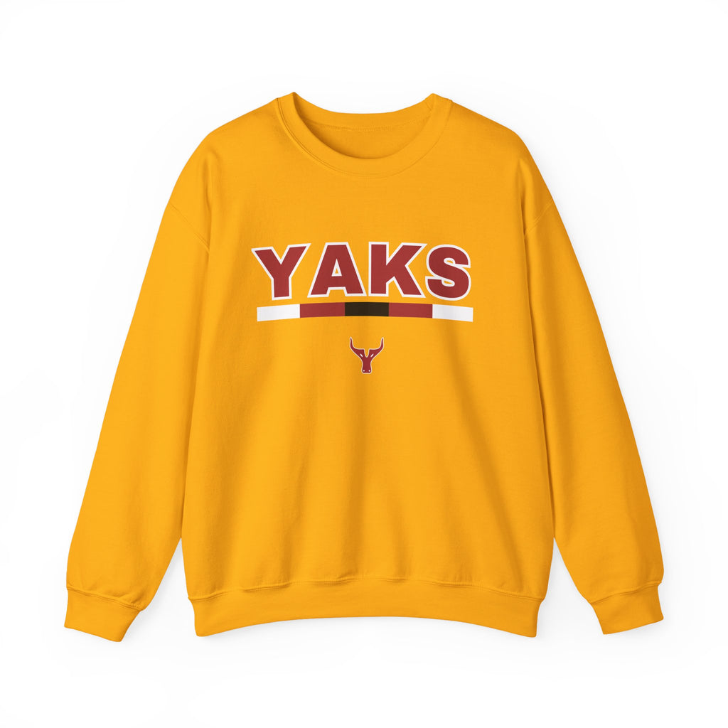 YAKS Retro Stripe Crewneck Sweatshirt
