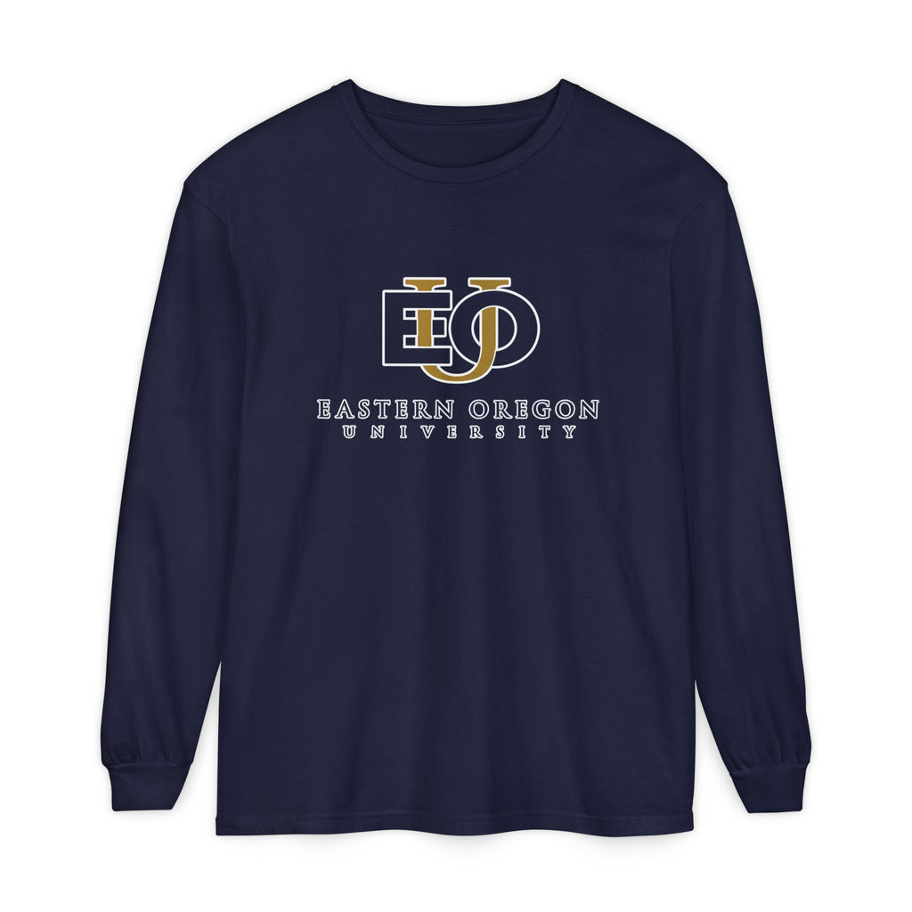 Eastern Oregon University Logo Long Sleeve