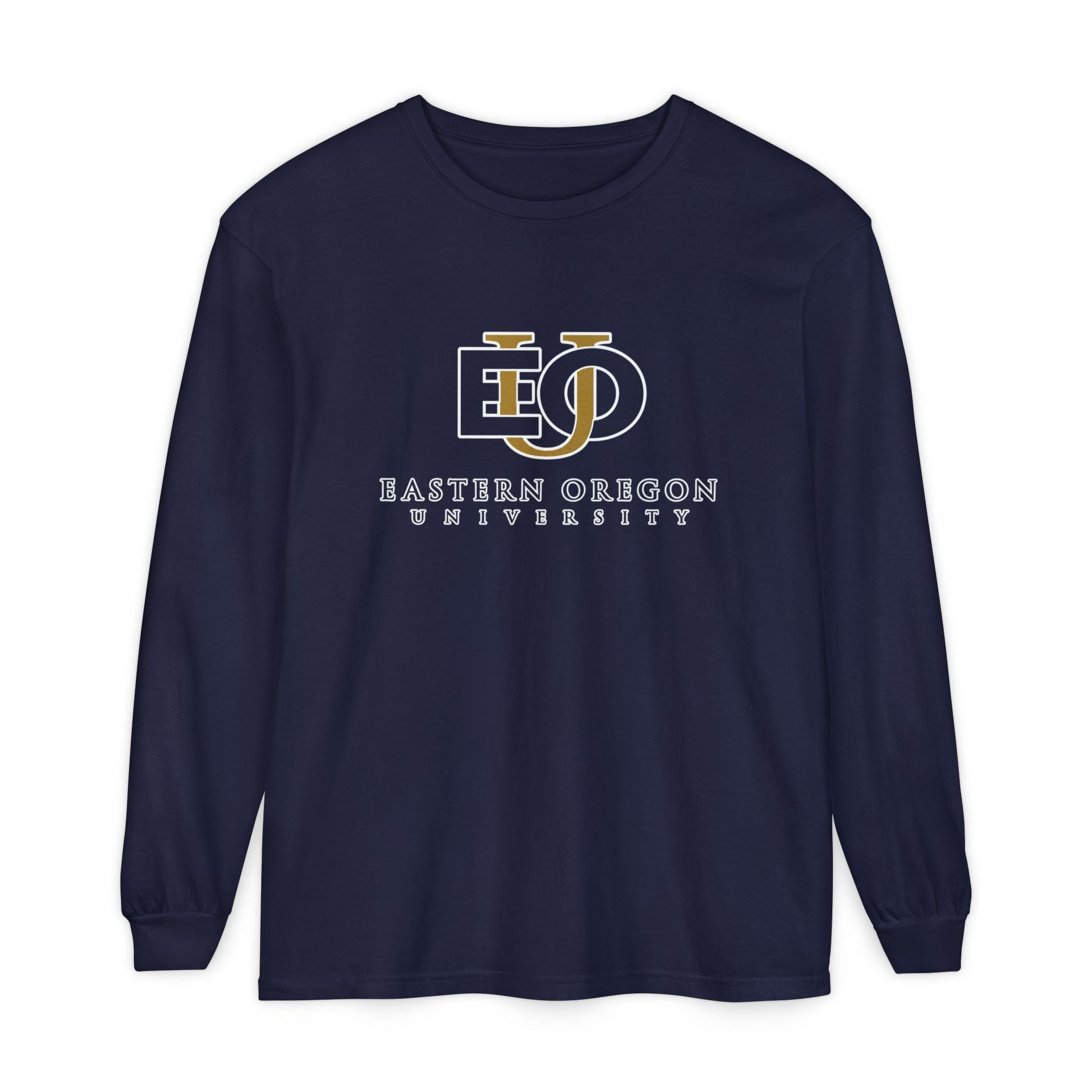 Eastern Oregon University Logo Long Sleeve
