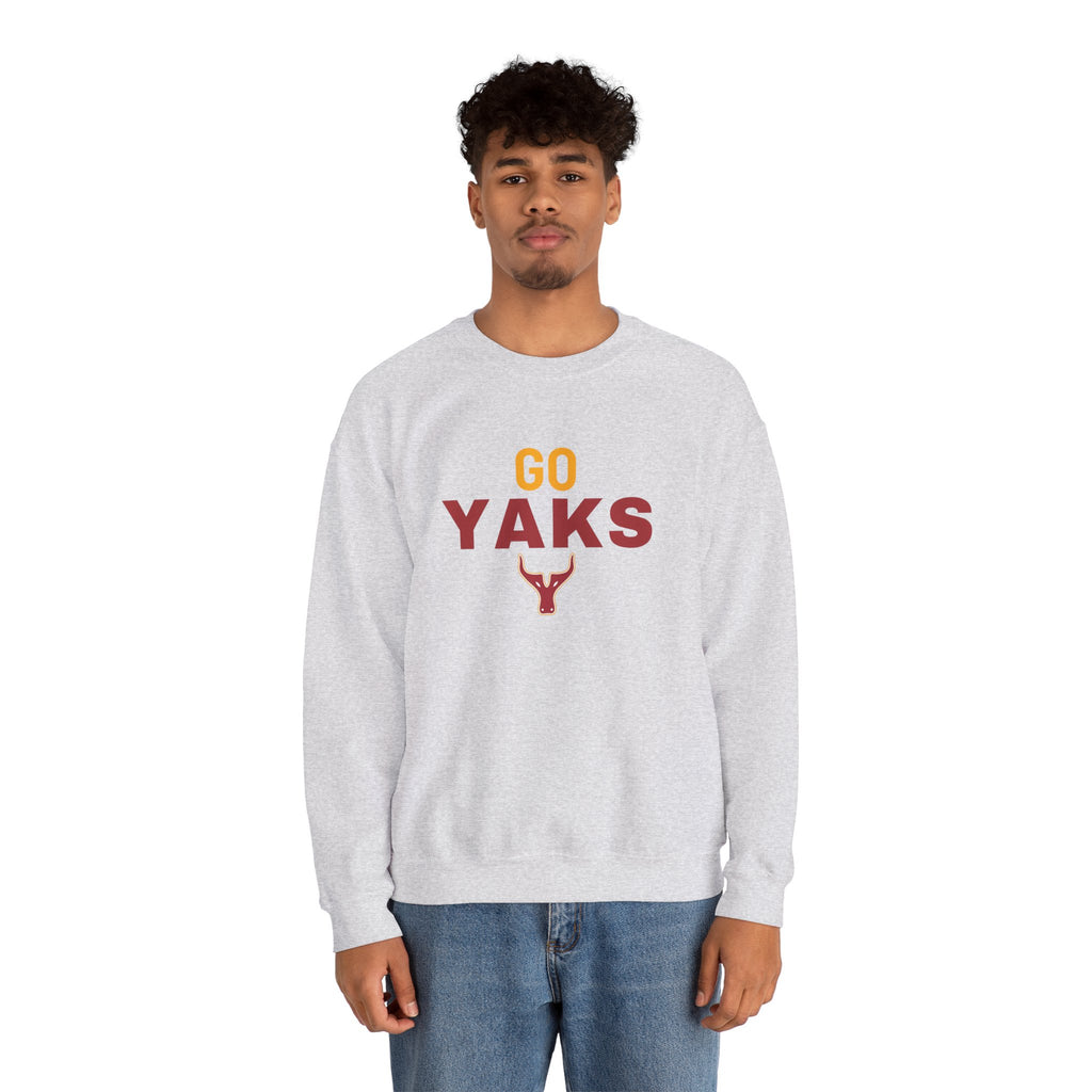 Crewneck Sweatshirt "GO Yaks"