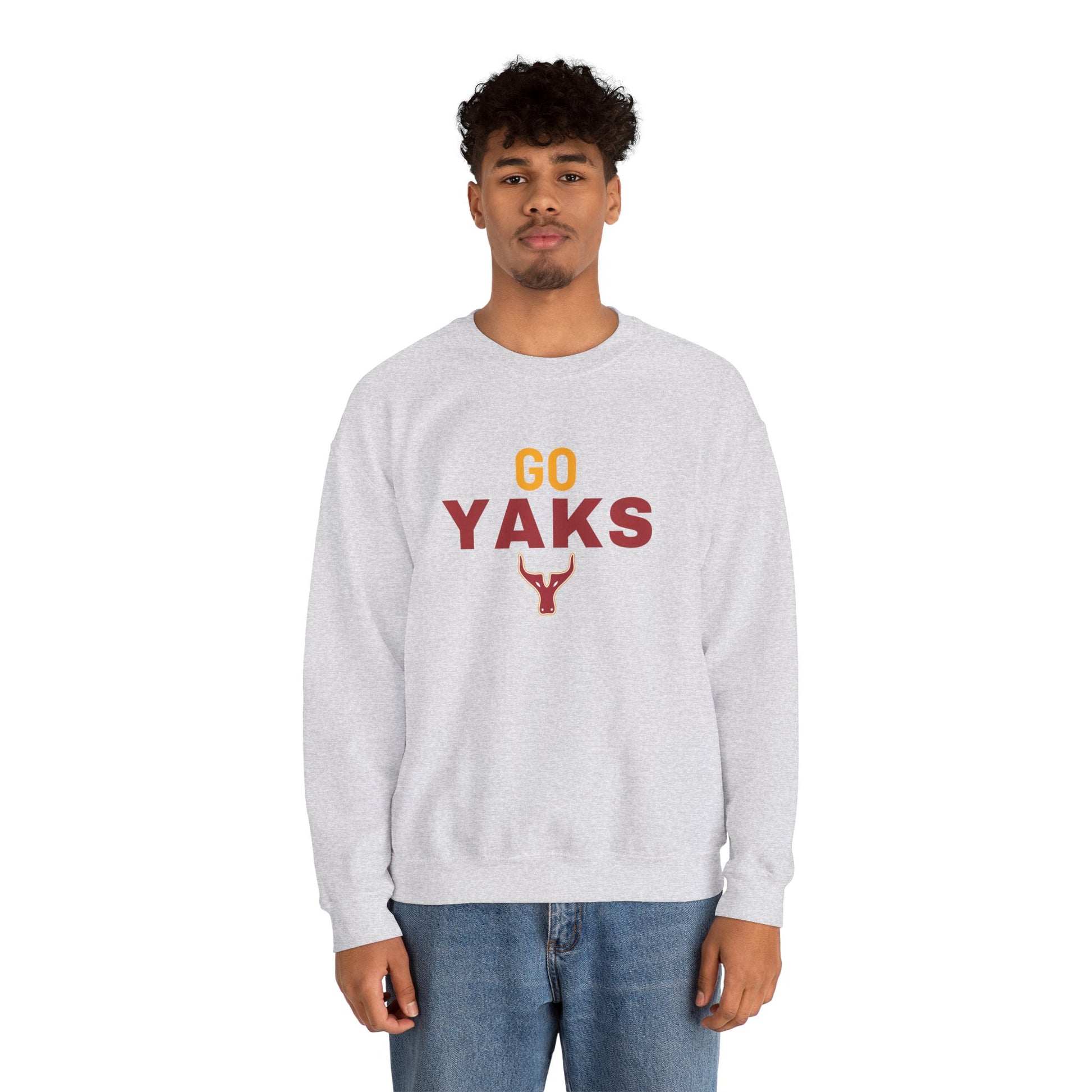 Crewneck Sweatshirt "GO Yaks"