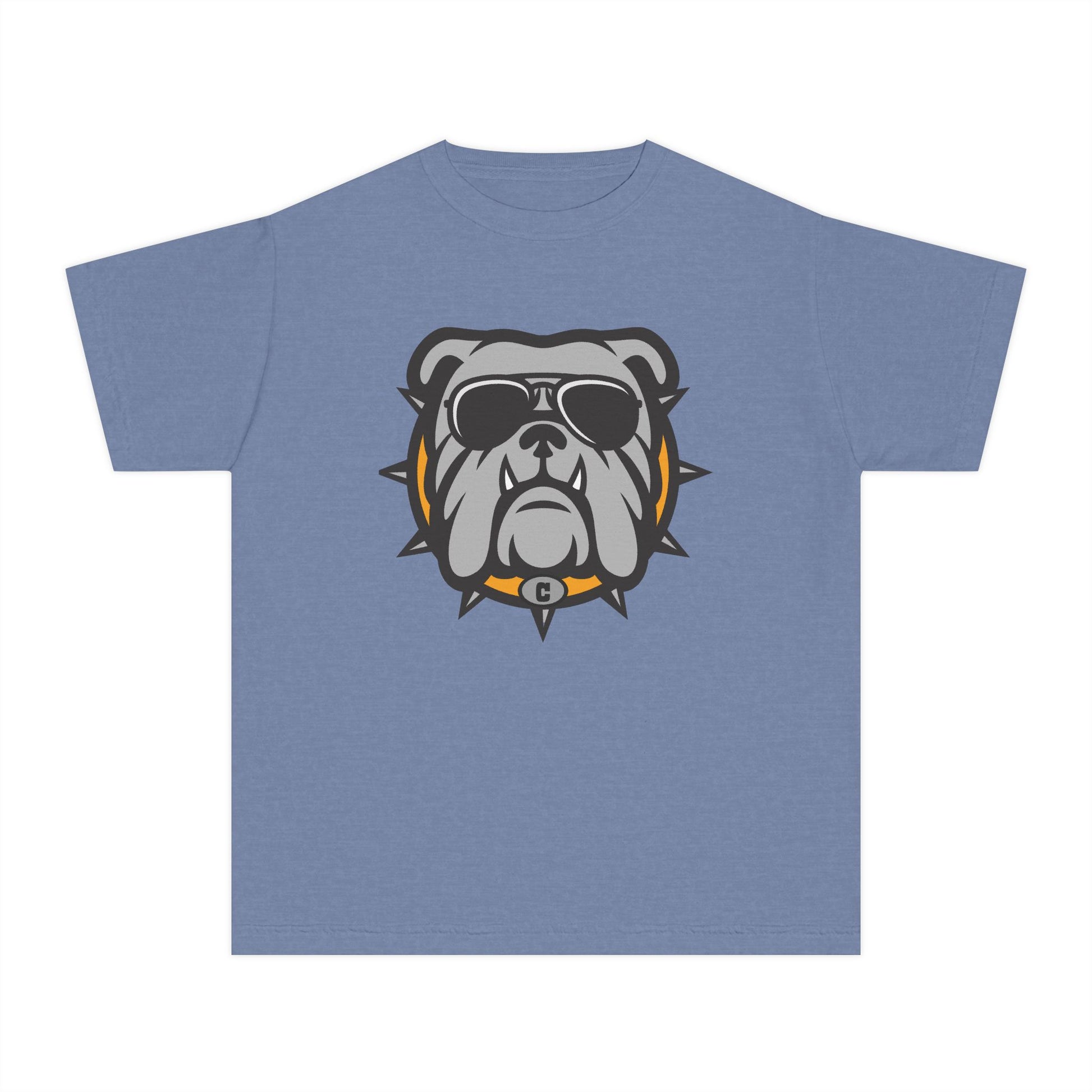 Cool Bulldog Graphic Youth Tee