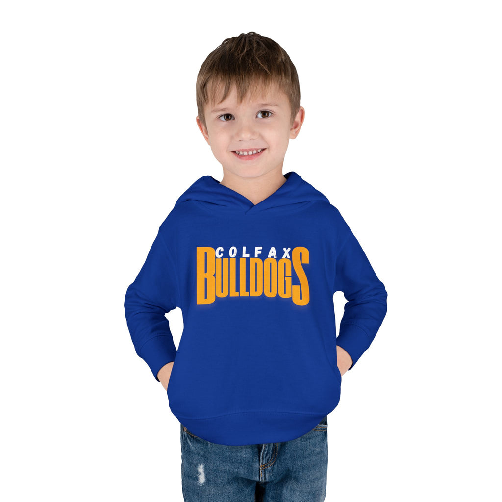 Colfax Bulldogs Toddler Pullover Fleece Hoodie