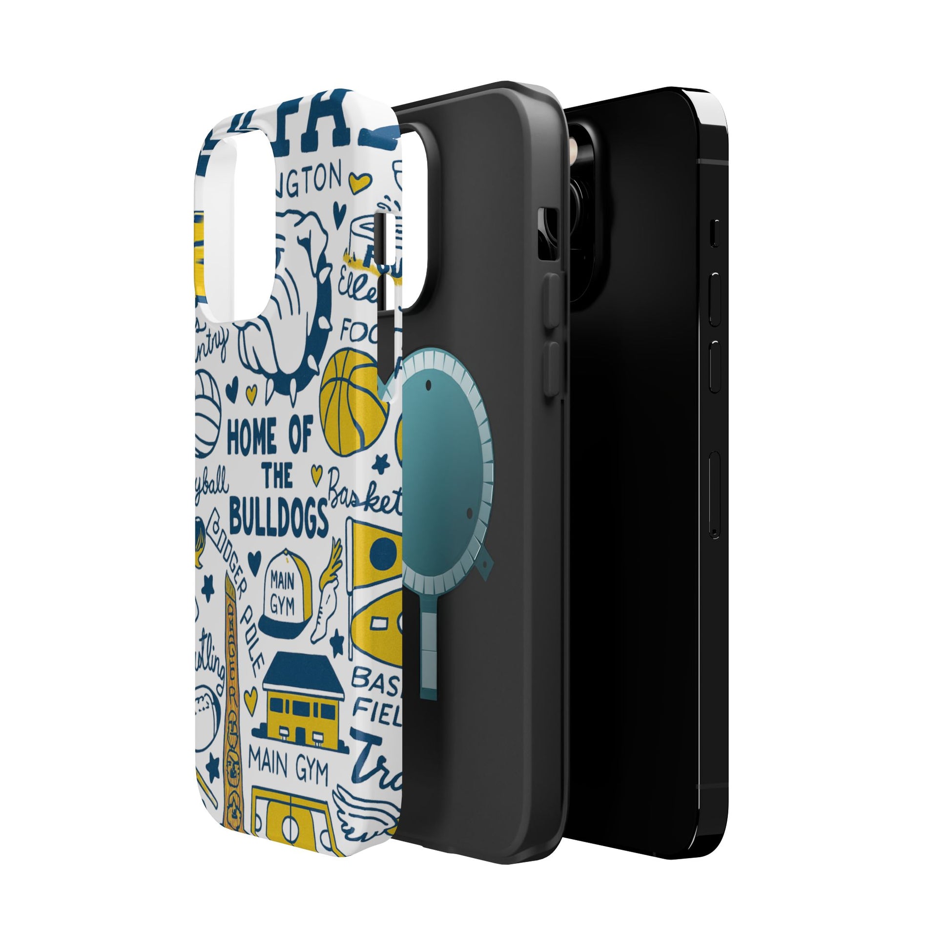 Colfax Bulldogs Magnetic Phone Case