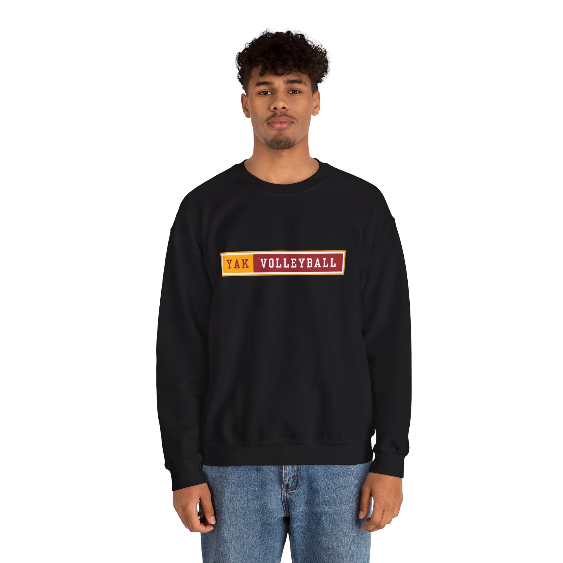 Yak Volleyball Crewneck Sweatshirt