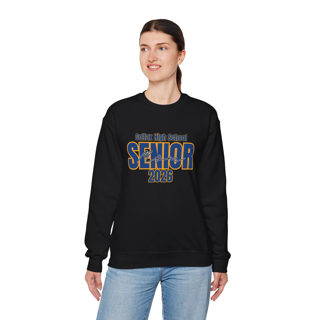 2026 Colfax High School Senior Mom Crewneck Sweatshirt