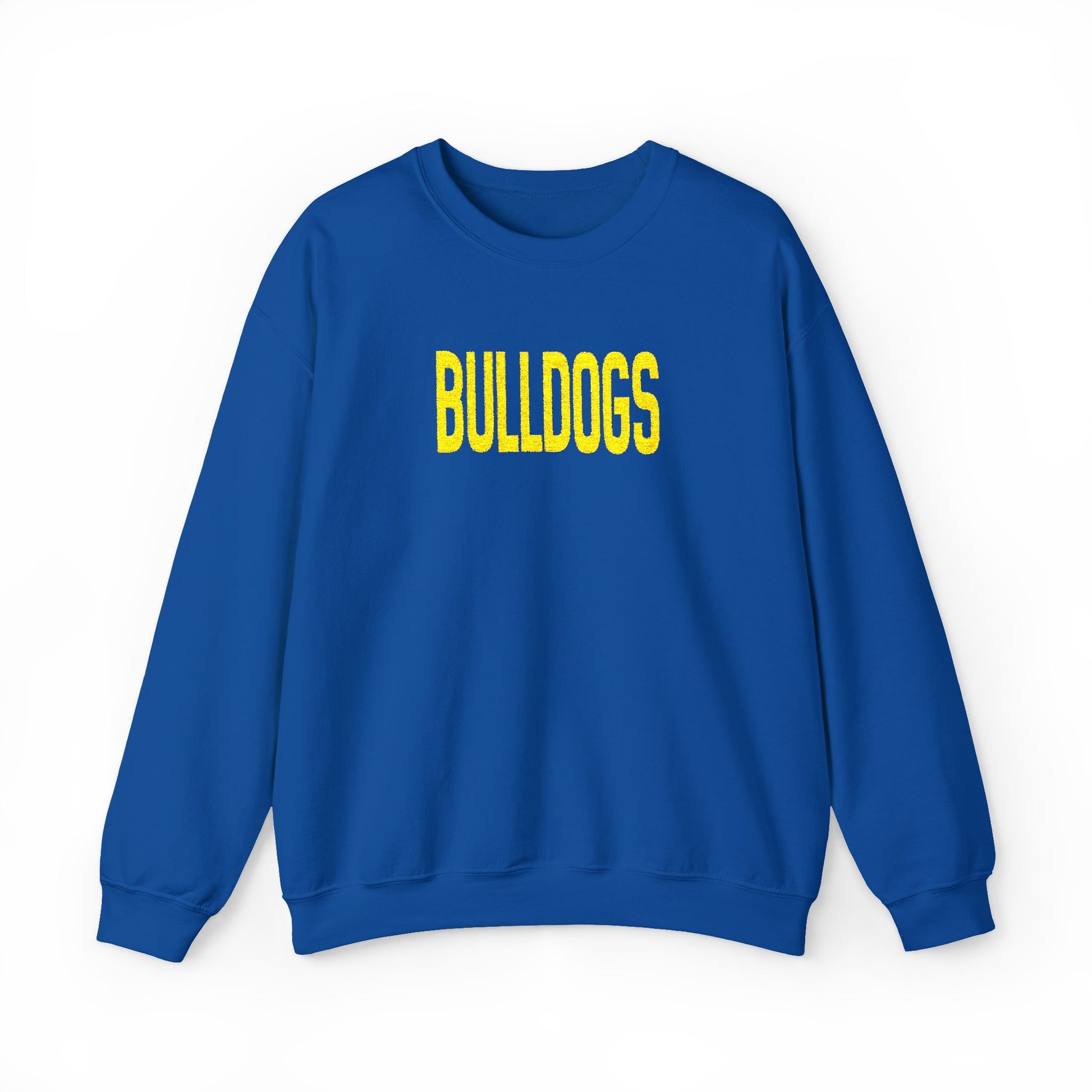 Bulldogs Crewneck Sweatshirt Embroidered
