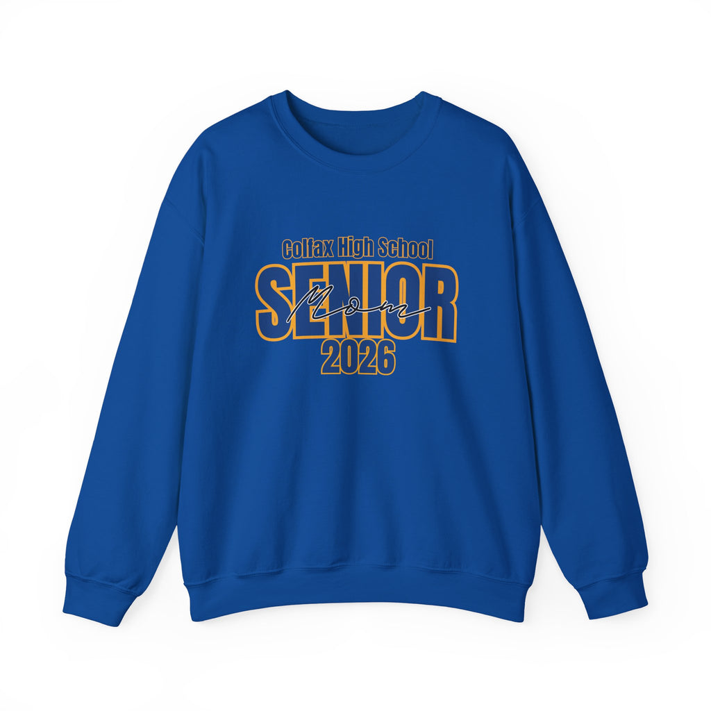 2026 Colfax High School Senior Mom Crewneck Sweatshirt