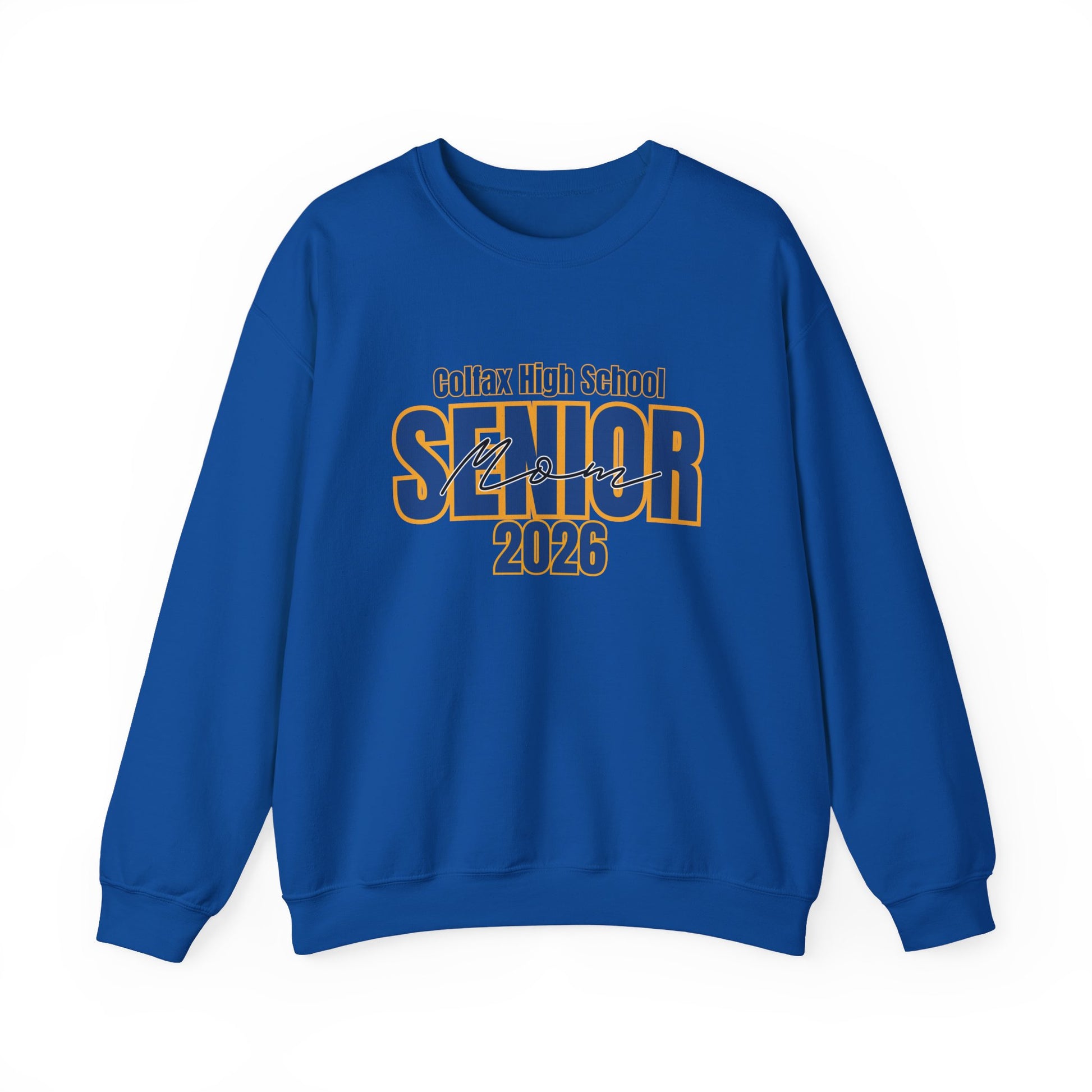 2026 Colfax High School Senior Mom Crewneck Sweatshirt