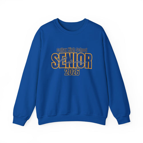 2026 Colfax High School Senior Mom Crewneck Sweatshirt