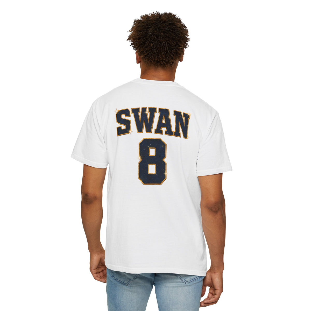 Ava Swan Collage T‑Shirt — Personalized Tee (Swan 8)