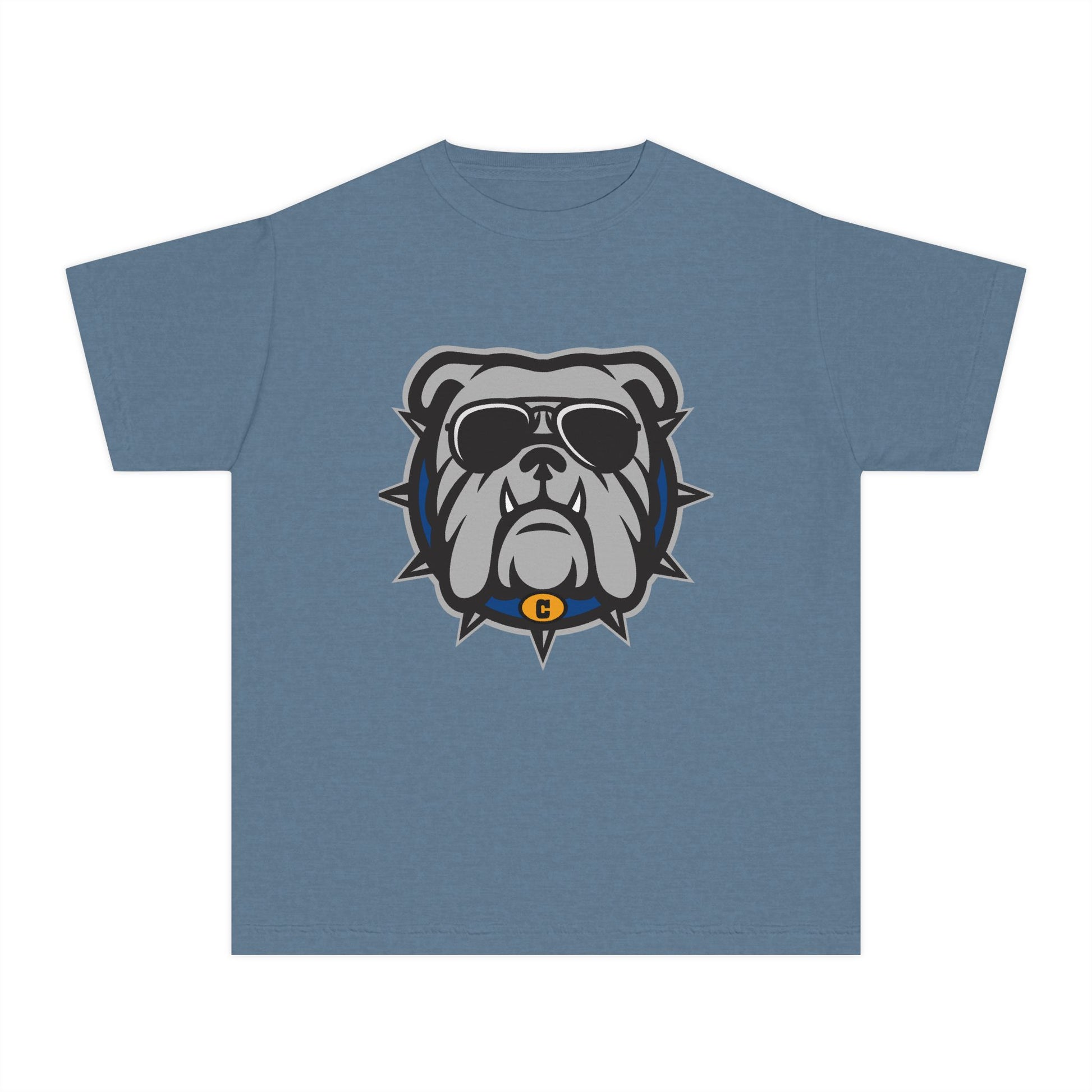 Cool Bulldog Graphic Youth Tee