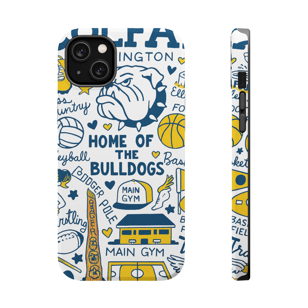 Colfax Bulldogs Magnetic Phone Case