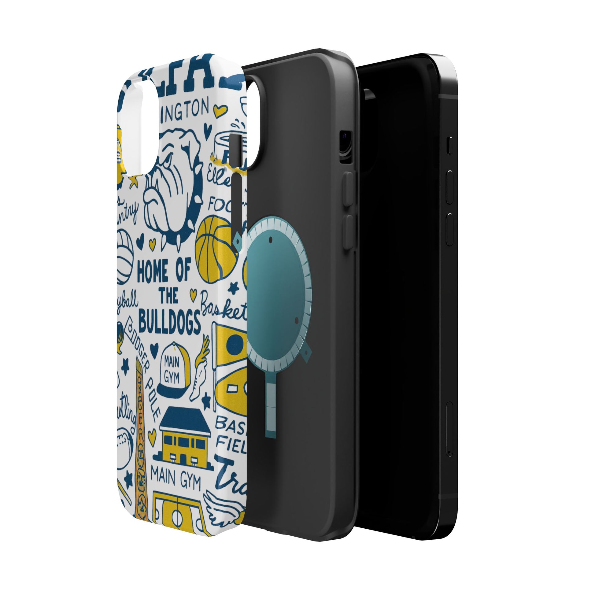 Colfax Bulldogs Magnetic Phone Case