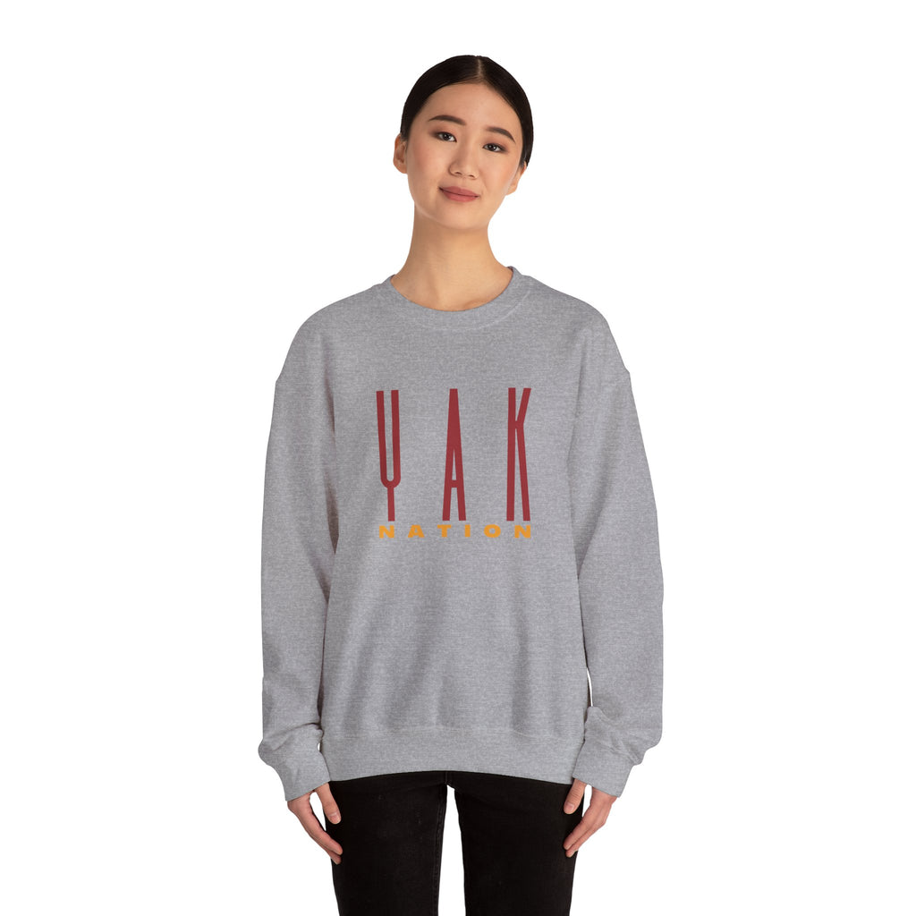 YAK Nation Retro Logo Crewneck