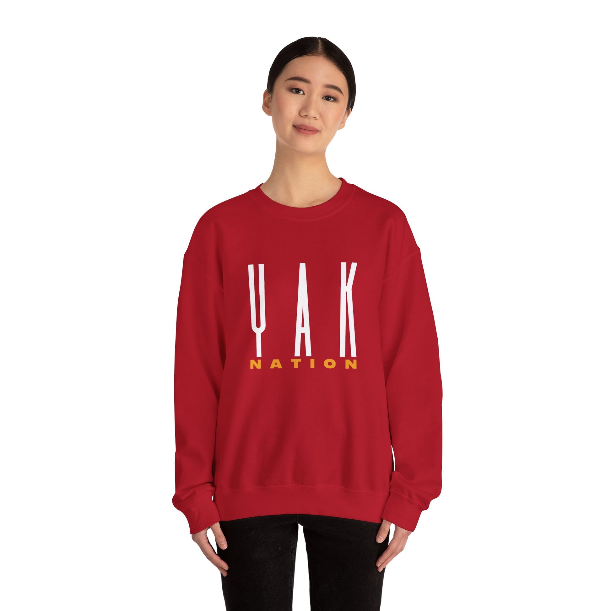 YAK Nation Retro Logo Crewneck