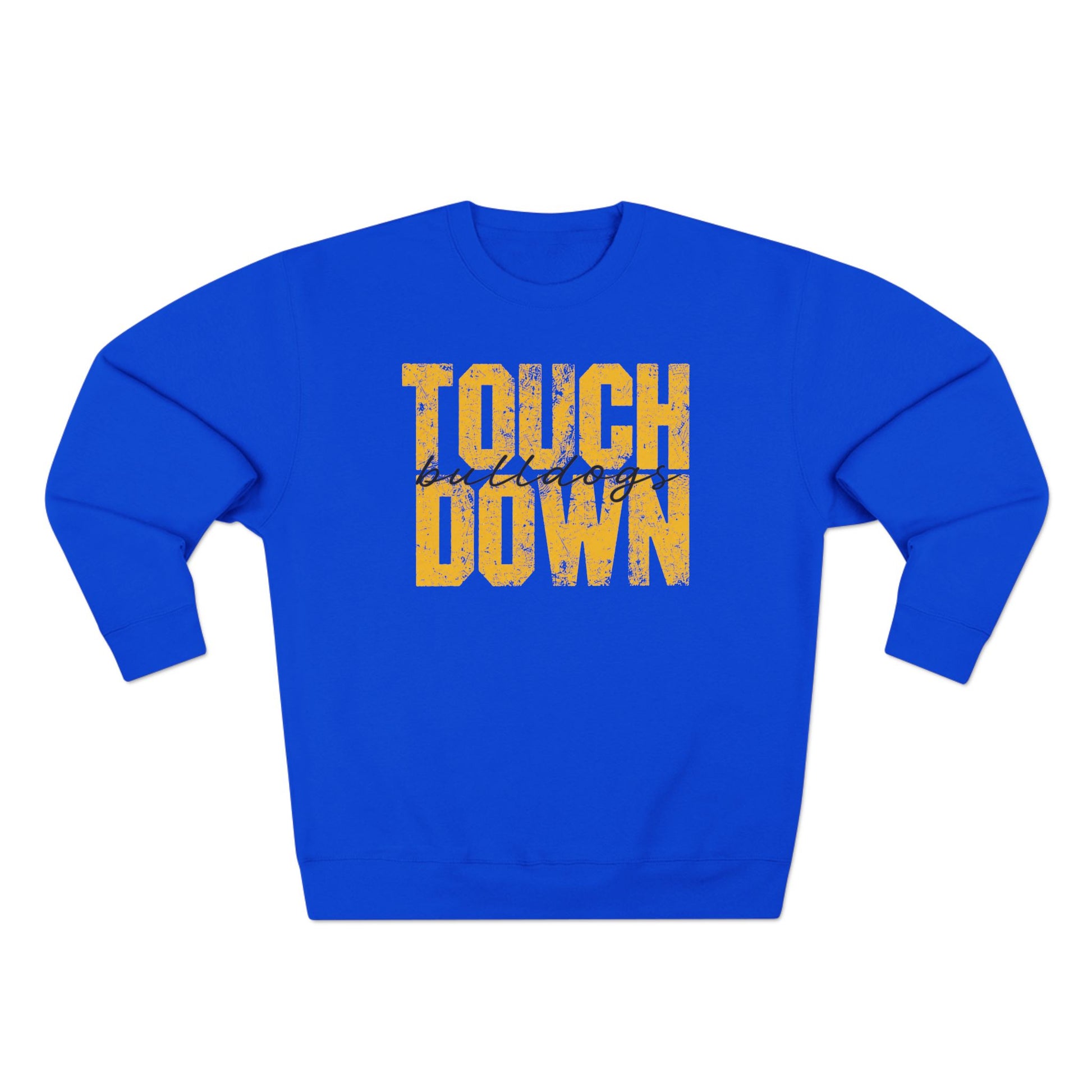 Touchdown Bulldogs Football Crewneck