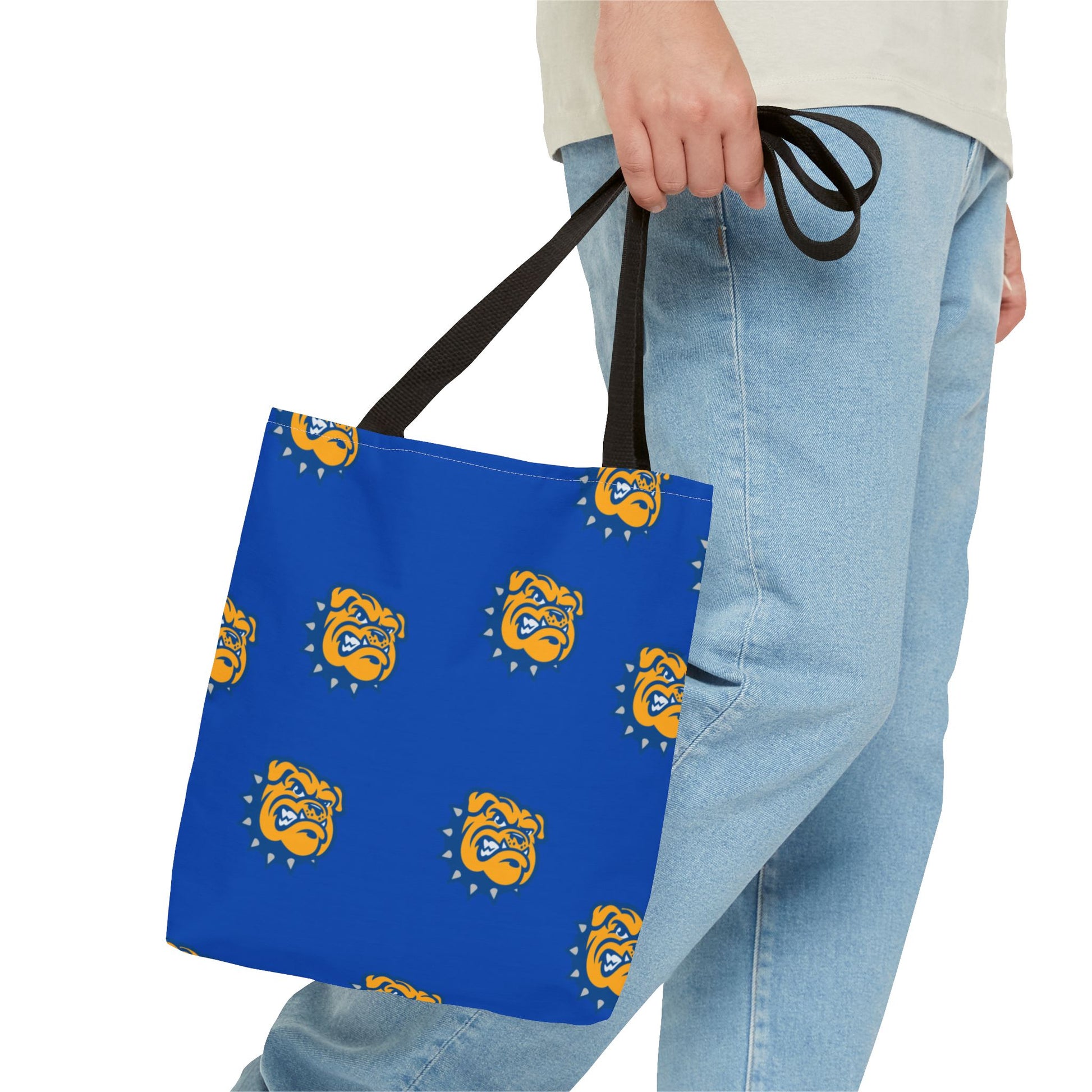 Bulldog Print Tote Bag