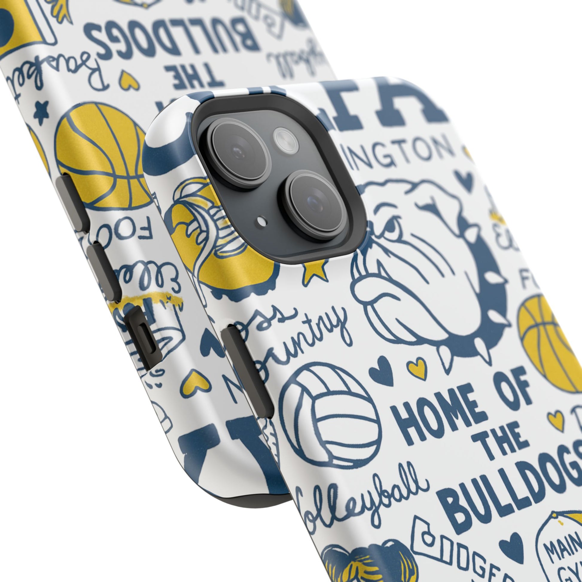 Colfax Bulldogs Magnetic Phone Case