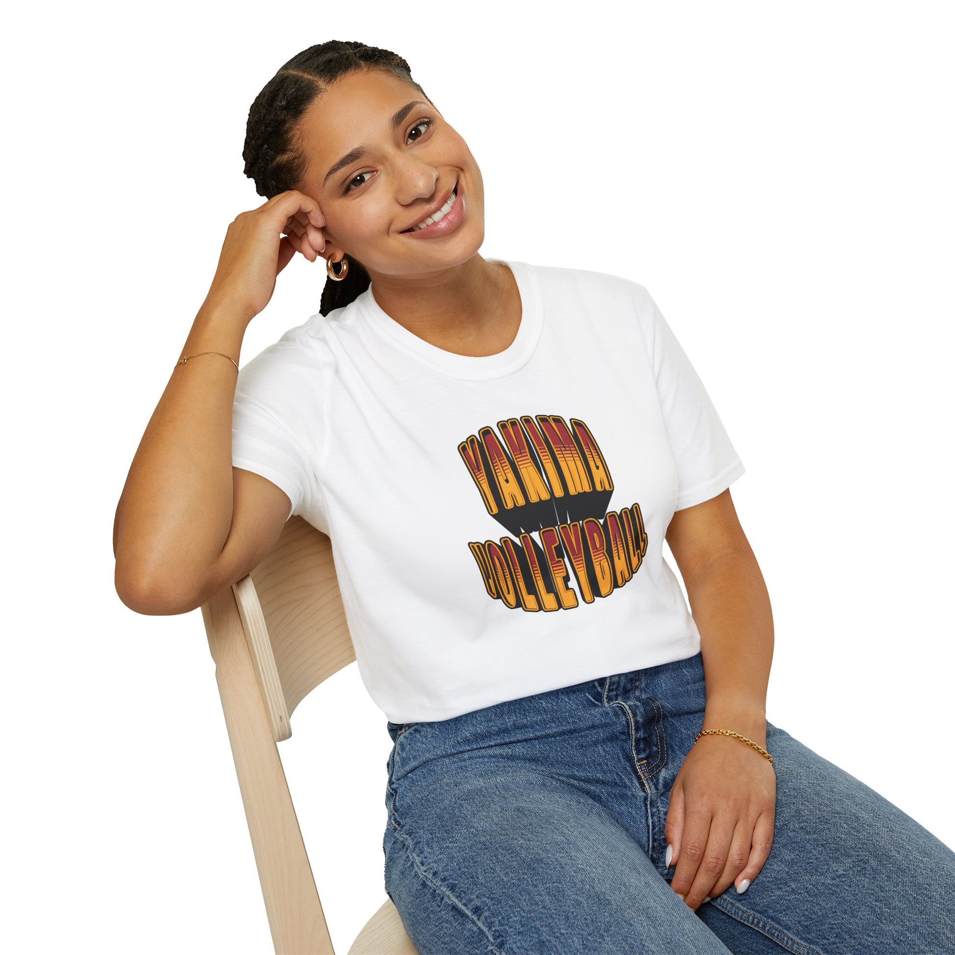 Yakima Volleyball Retro Graphic T‑Shirt