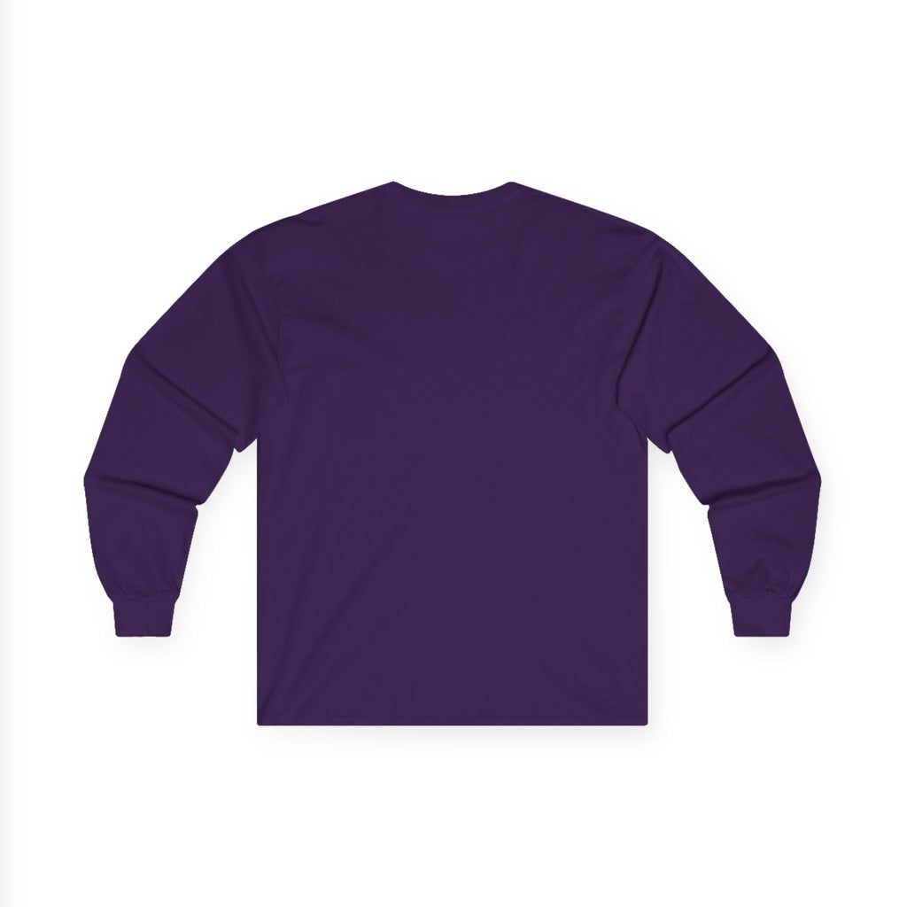 One sided Long Sleeve Tee — "All For Coach Jenkin" Bulldogs Fight Together Cancer Awareness Shirt