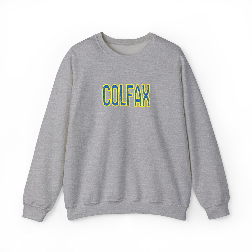 Colfax Retro Varsity Crewneck Sweatshirt