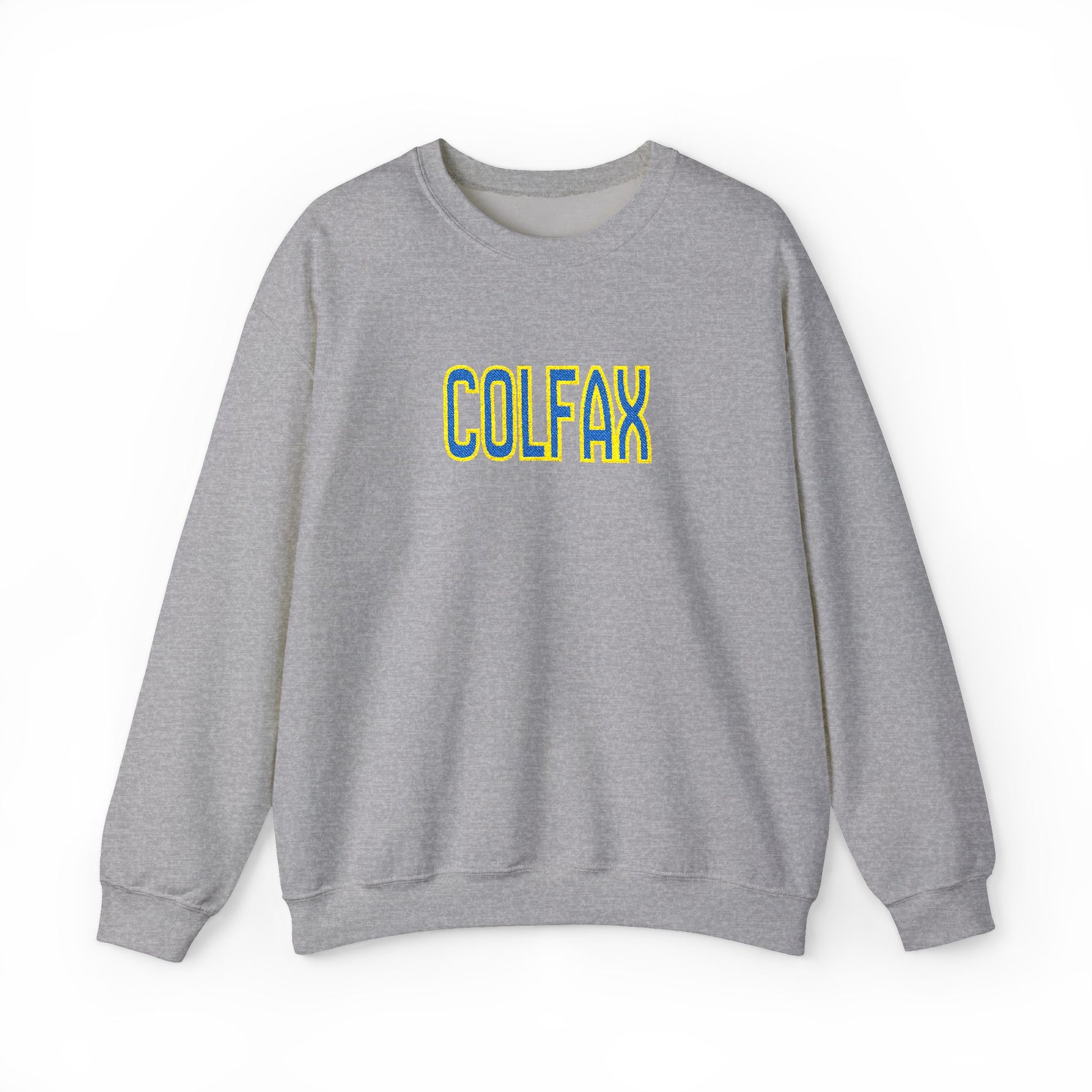 Colfax Retro Varsity Crewneck Sweatshirt