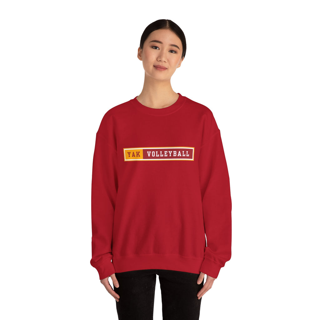 Yak Volleyball Crewneck Sweatshirt