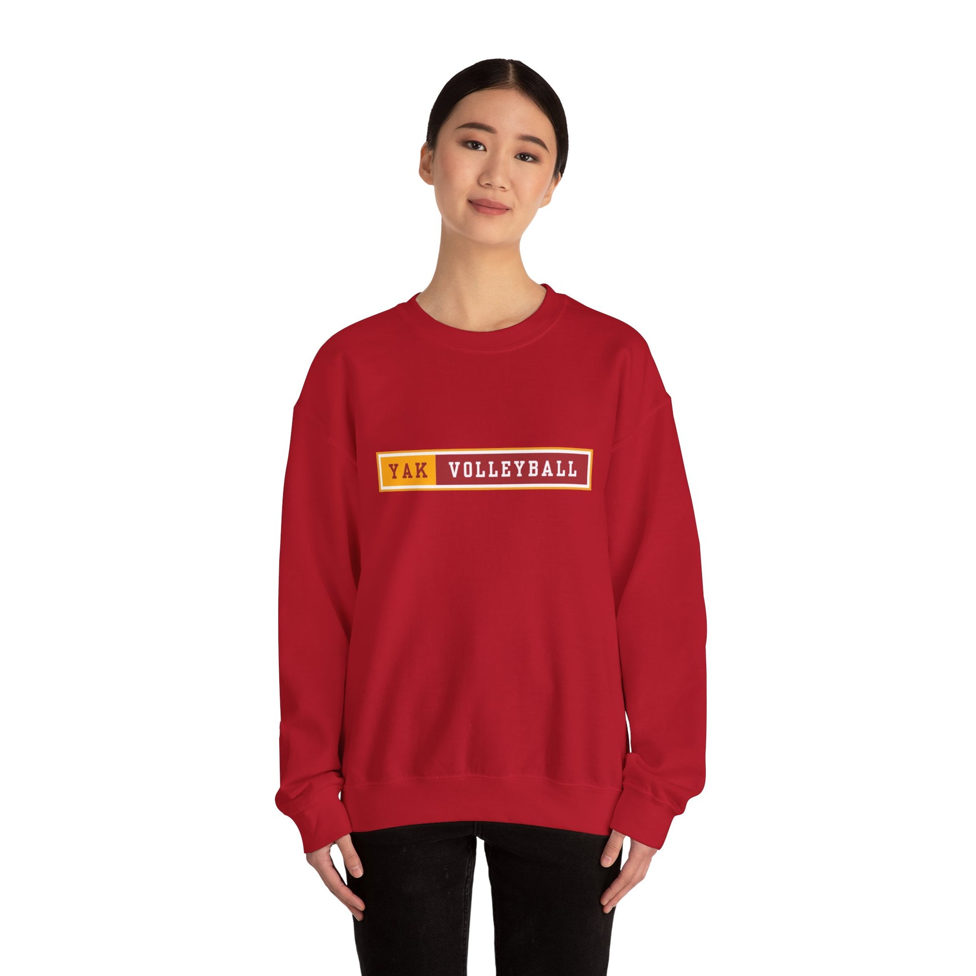 Yak Volleyball Crewneck Sweatshirt