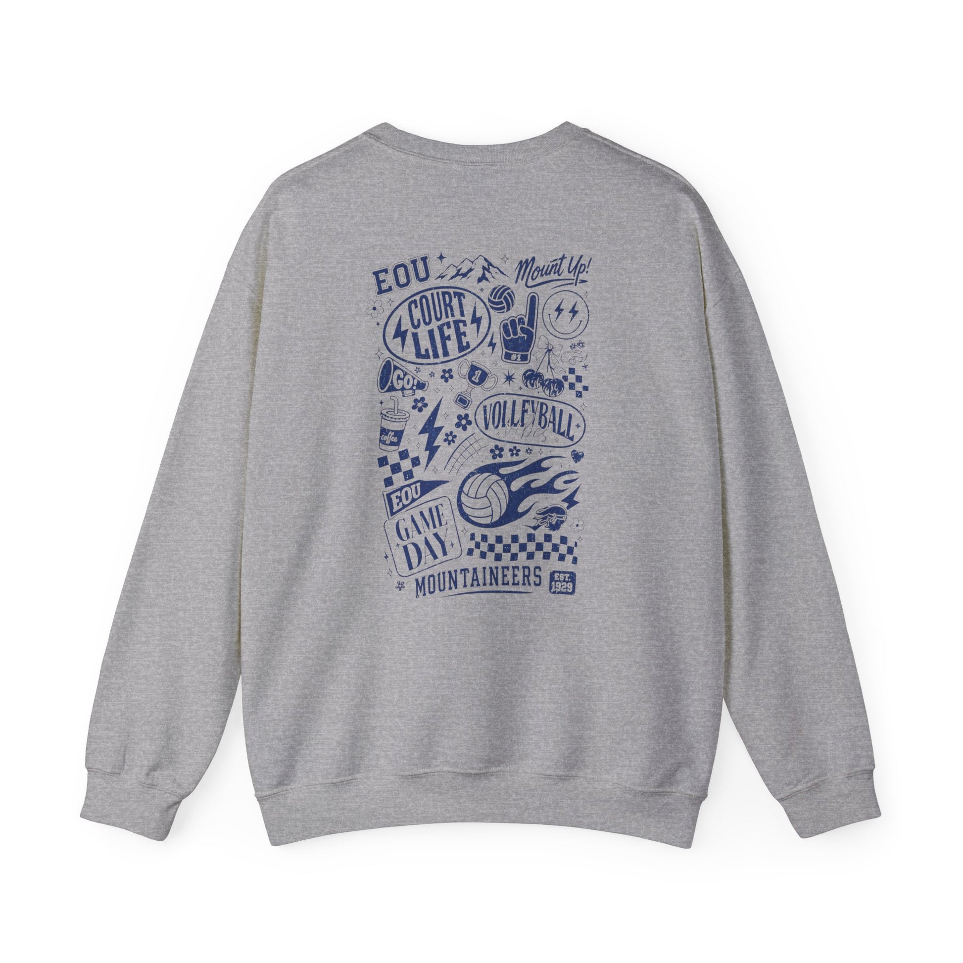 Mountaineers Volleyball Crewneck Sweatshirt
