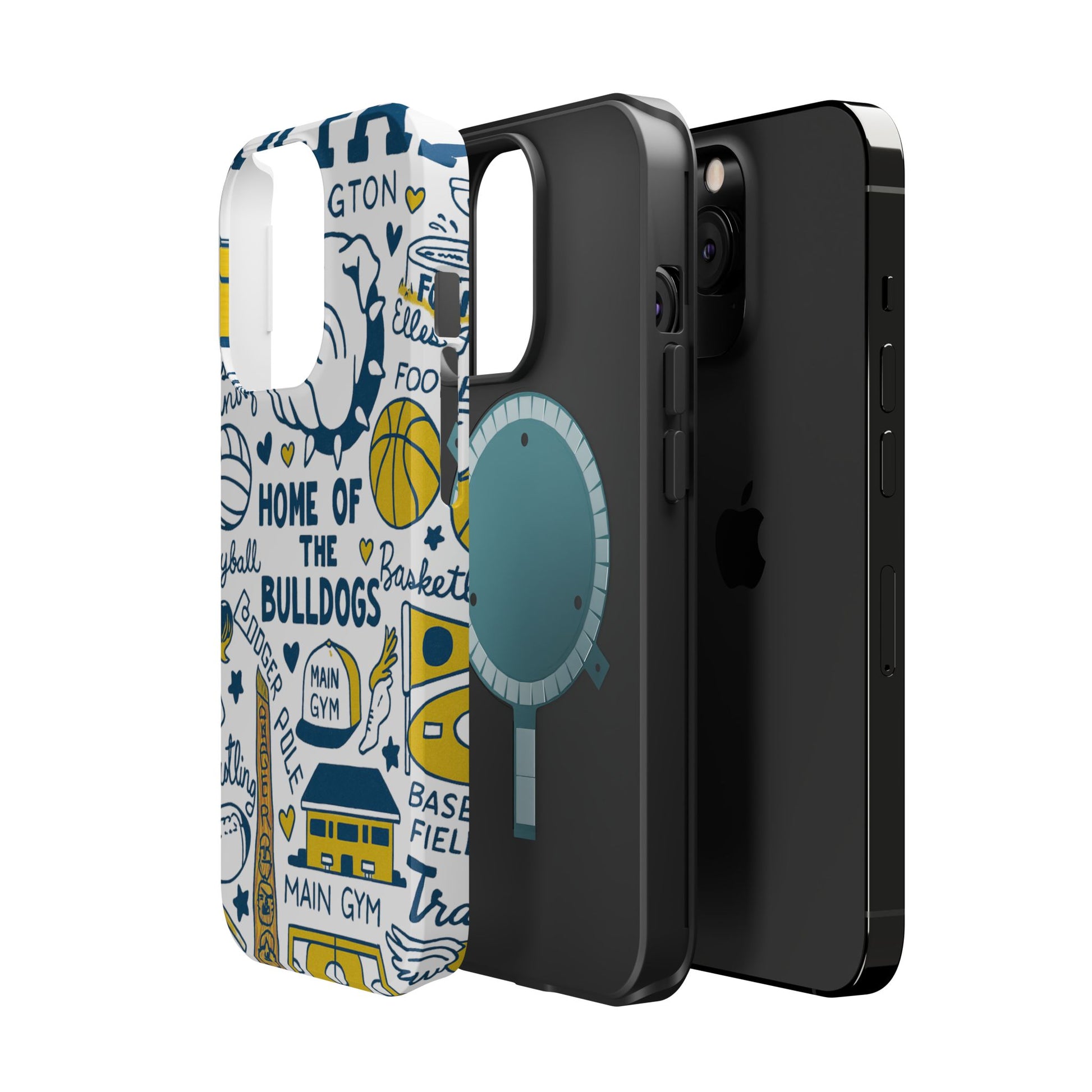 Colfax Bulldogs Magnetic Phone Case