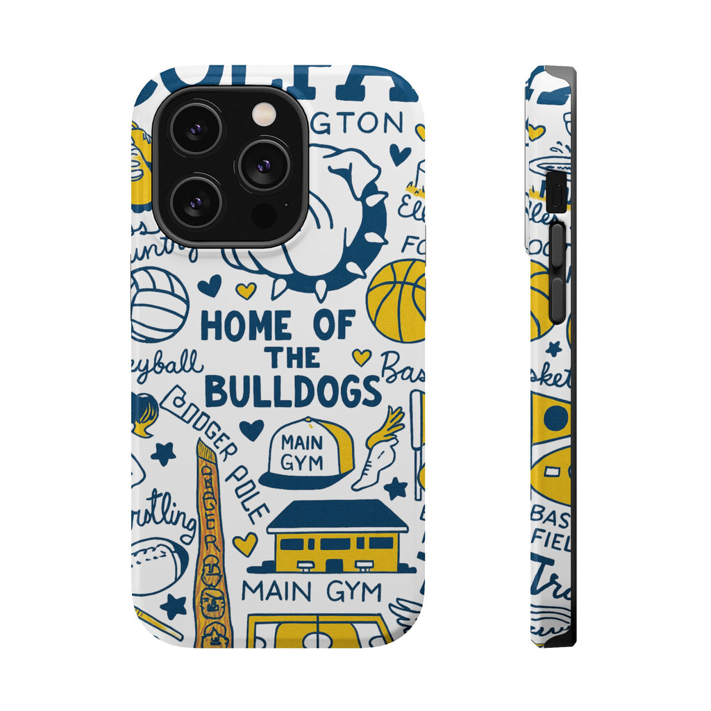 Colfax Bulldogs Magnetic Phone Case