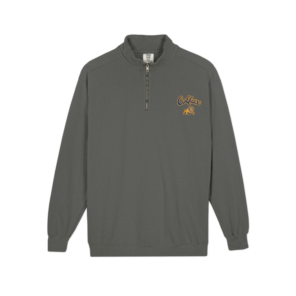 Colfax Bulldogs Embroidered quarter zip