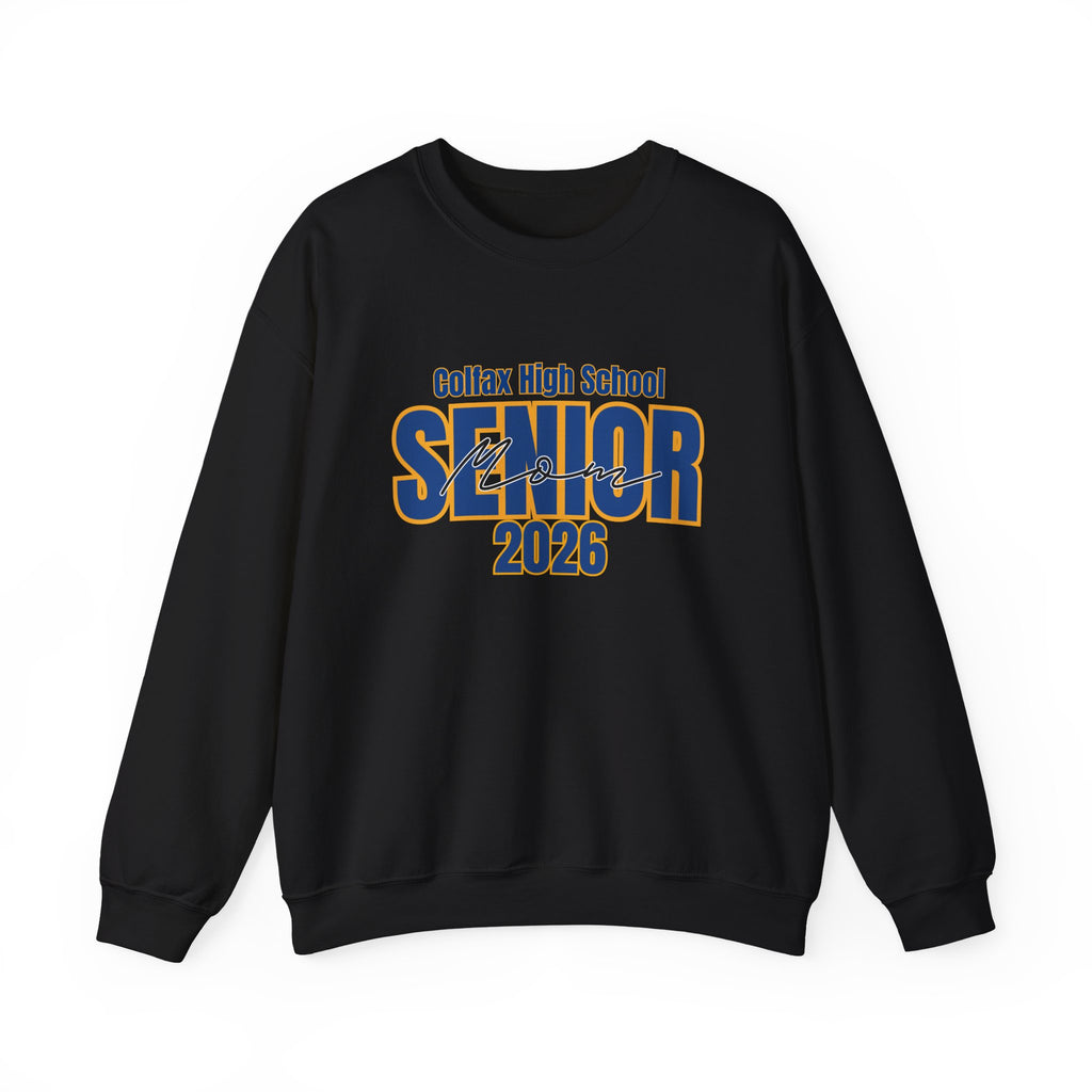 2026 Colfax High School Senior Mom Crewneck Sweatshirt