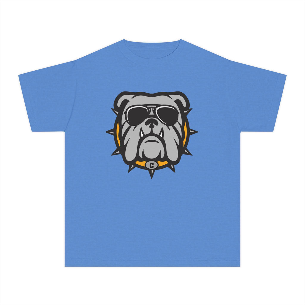 Cool Bulldog Graphic Youth Tee