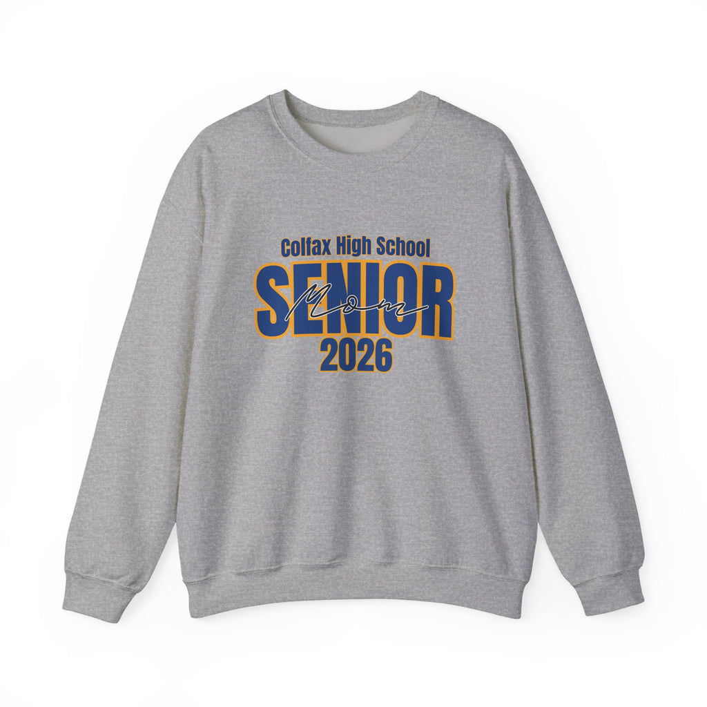 2026 Colfax High School Senior Mom Crewneck Sweatshirt
