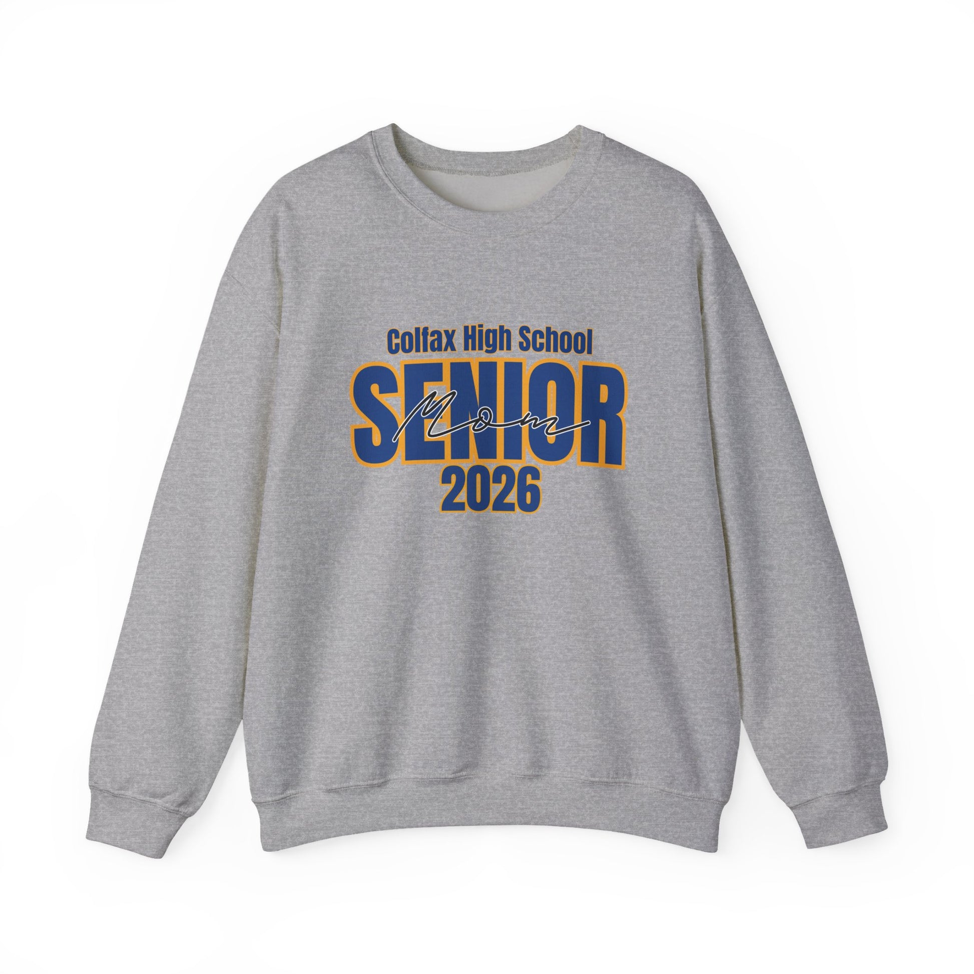 2026 Colfax High School Senior Mom Crewneck Sweatshirt
