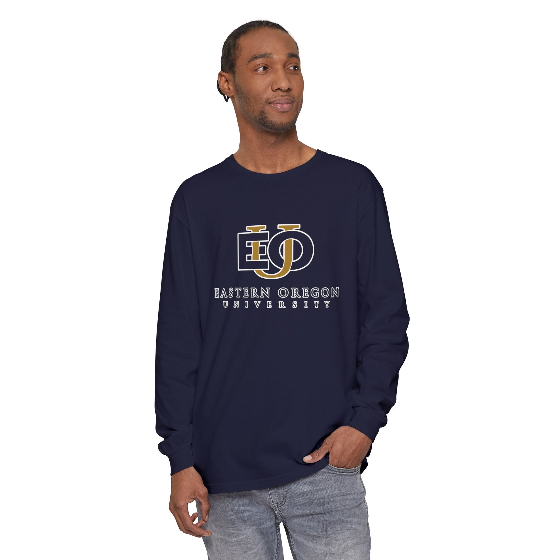 Eastern Oregon University Logo Long Sleeve