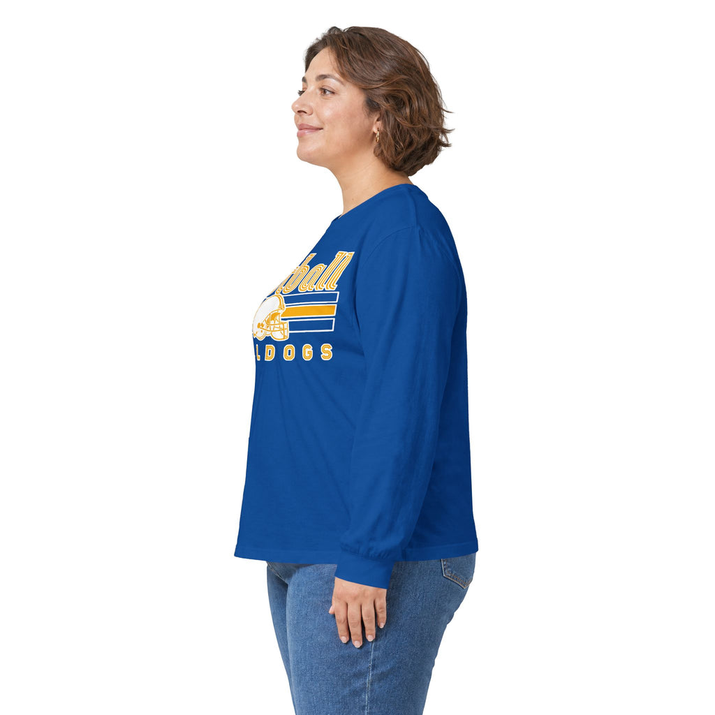 Bulldogs Football Long Sleeve Tee