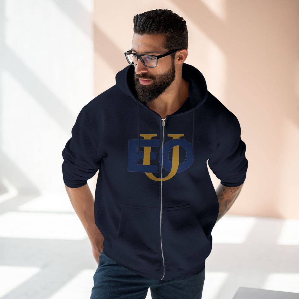 EOU Monogram Zip Hoodie