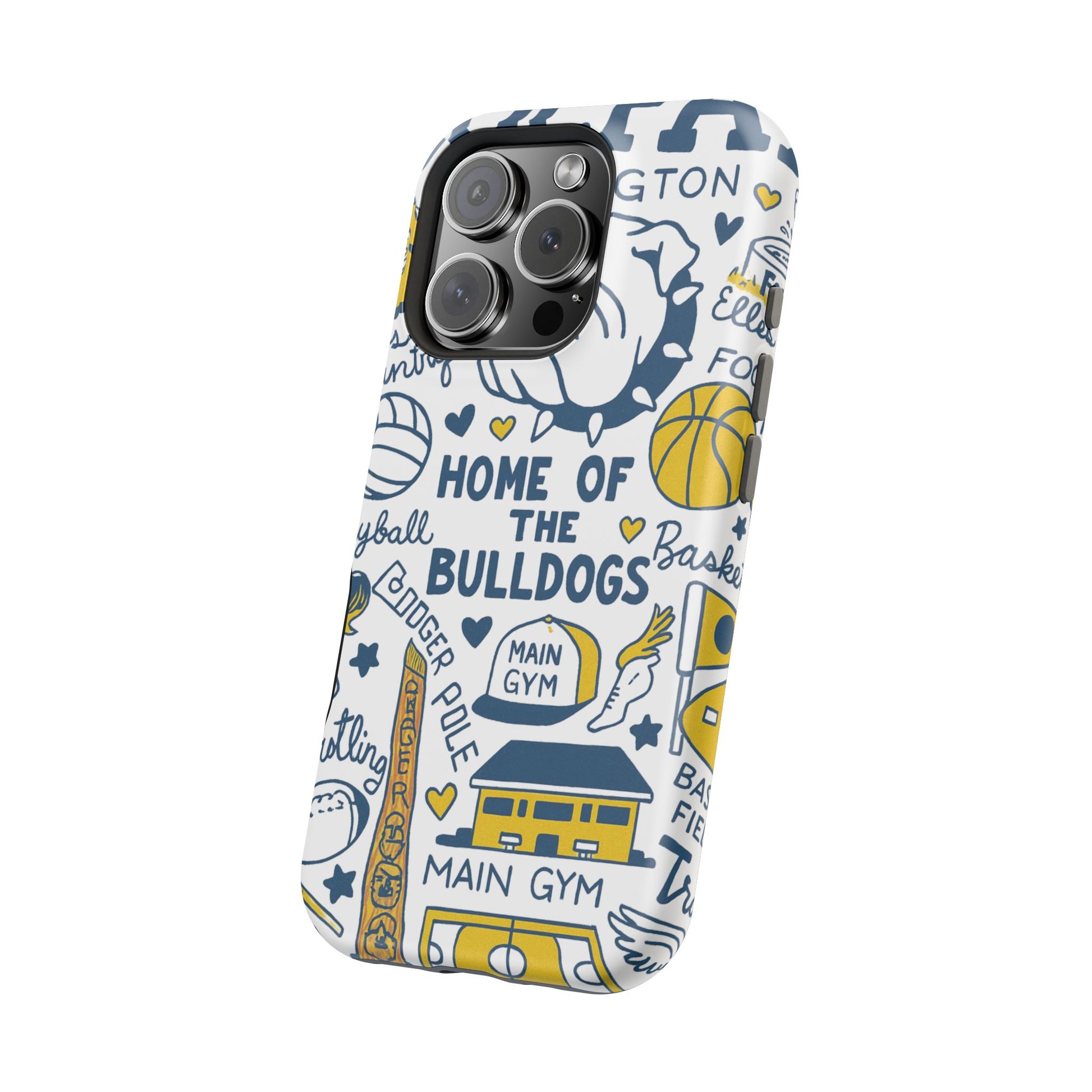 Colfax Bulldogs Magnetic Phone Case