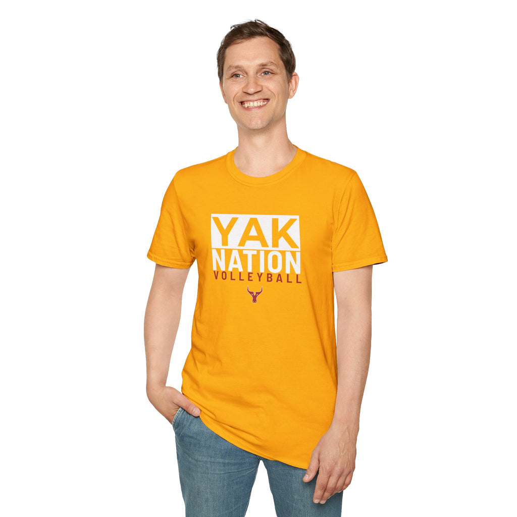 Yak Nation Volleyball T-Shirt