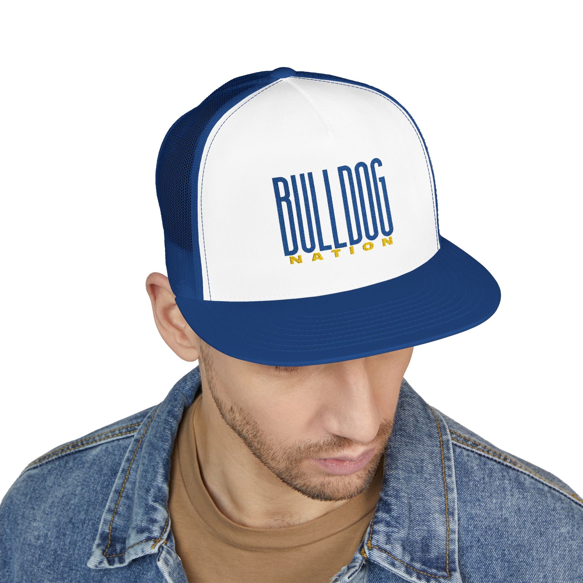 Embroidered Trucker Cap - Bulldog Nation