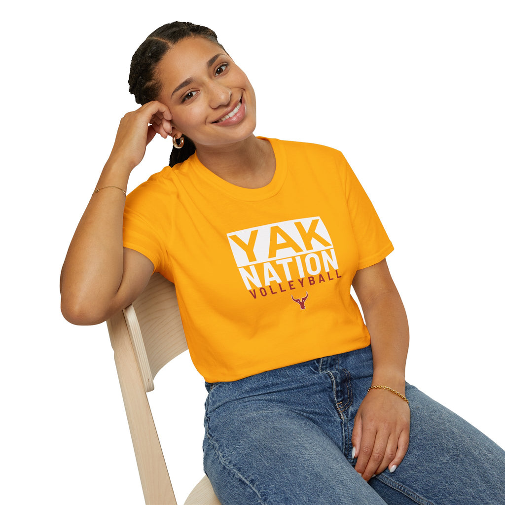 Yak Nation Volleyball T-Shirt