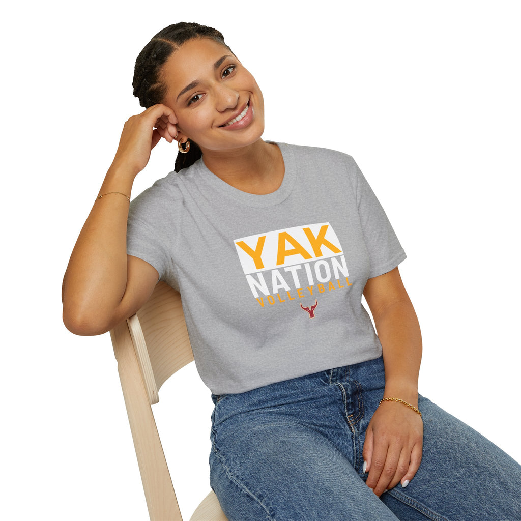 Yak Nation Volleyball T-Shirt