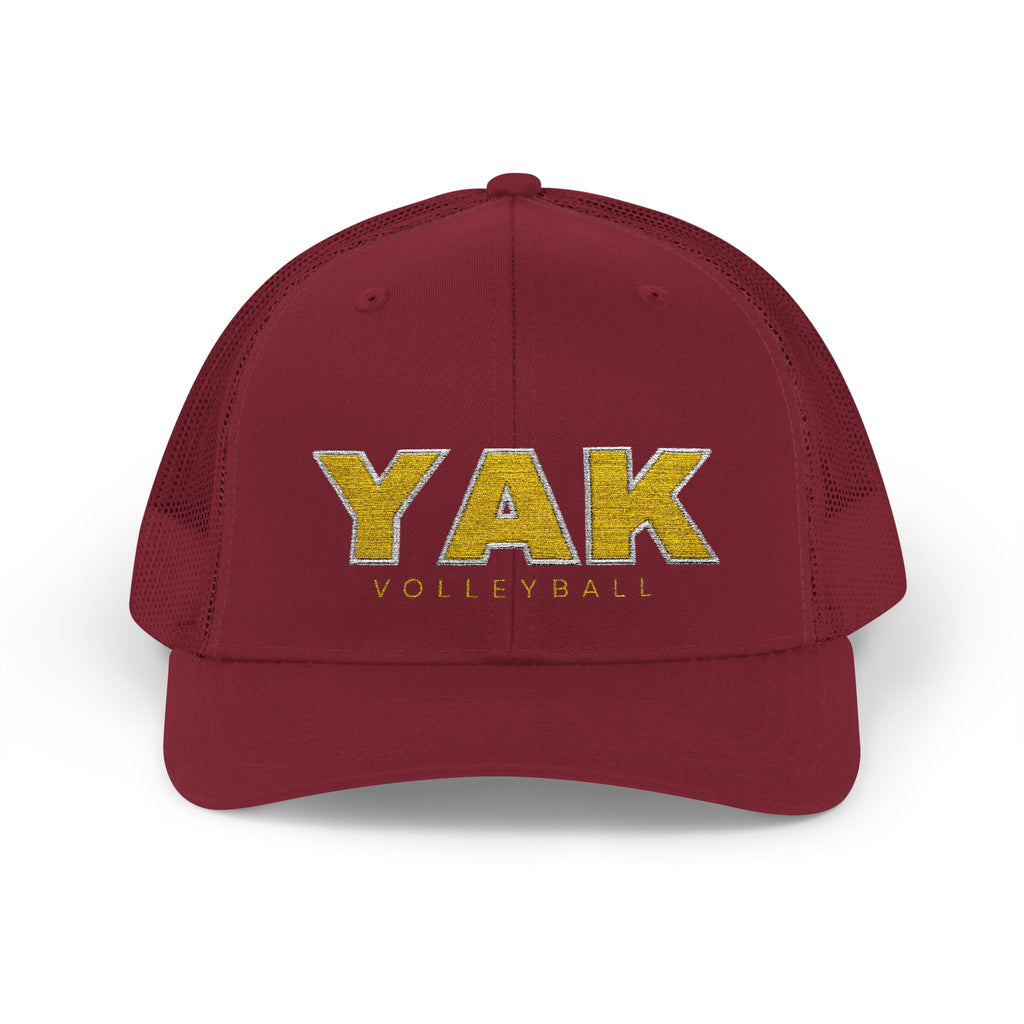 YAK Volleyball Snapback Trucker Cap