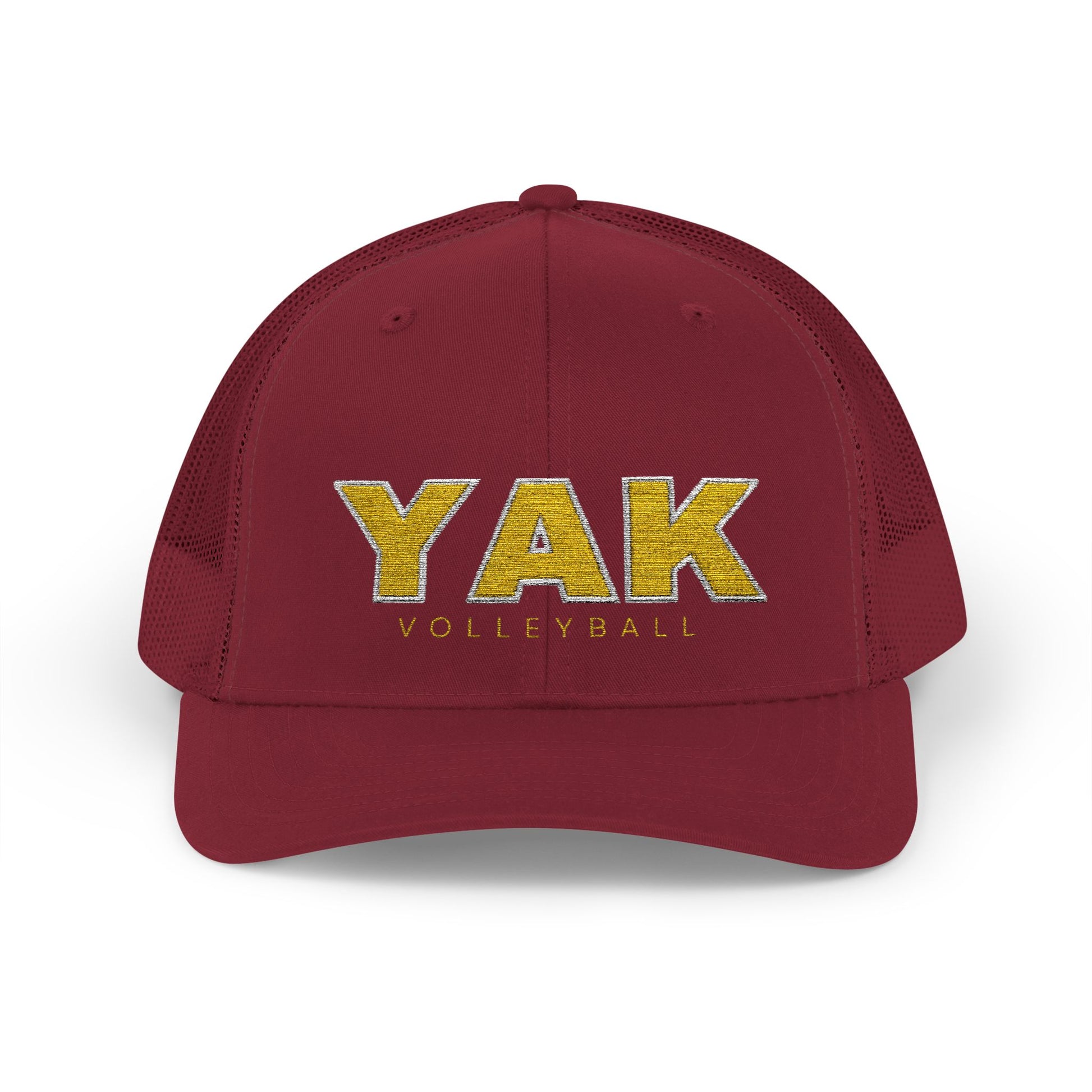 YAK Volleyball Snapback Trucker Cap