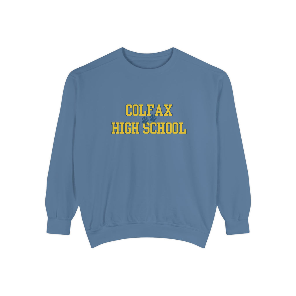 Colfax High School HEAVIER Sweatshirt Limited Edition-Dyed Sweatshirt