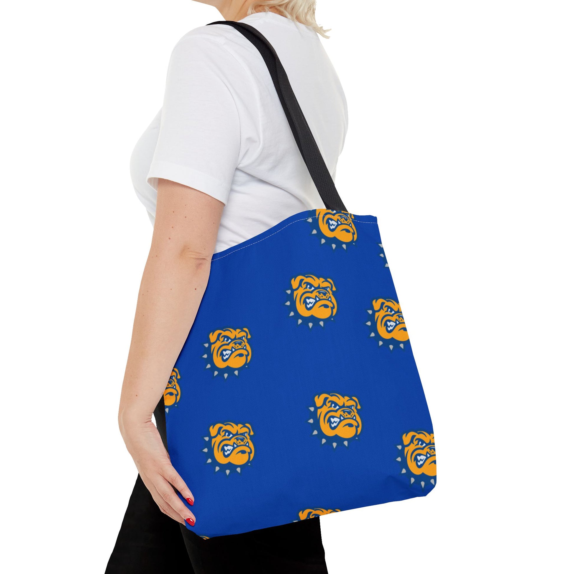 Bulldog Print Tote Bag