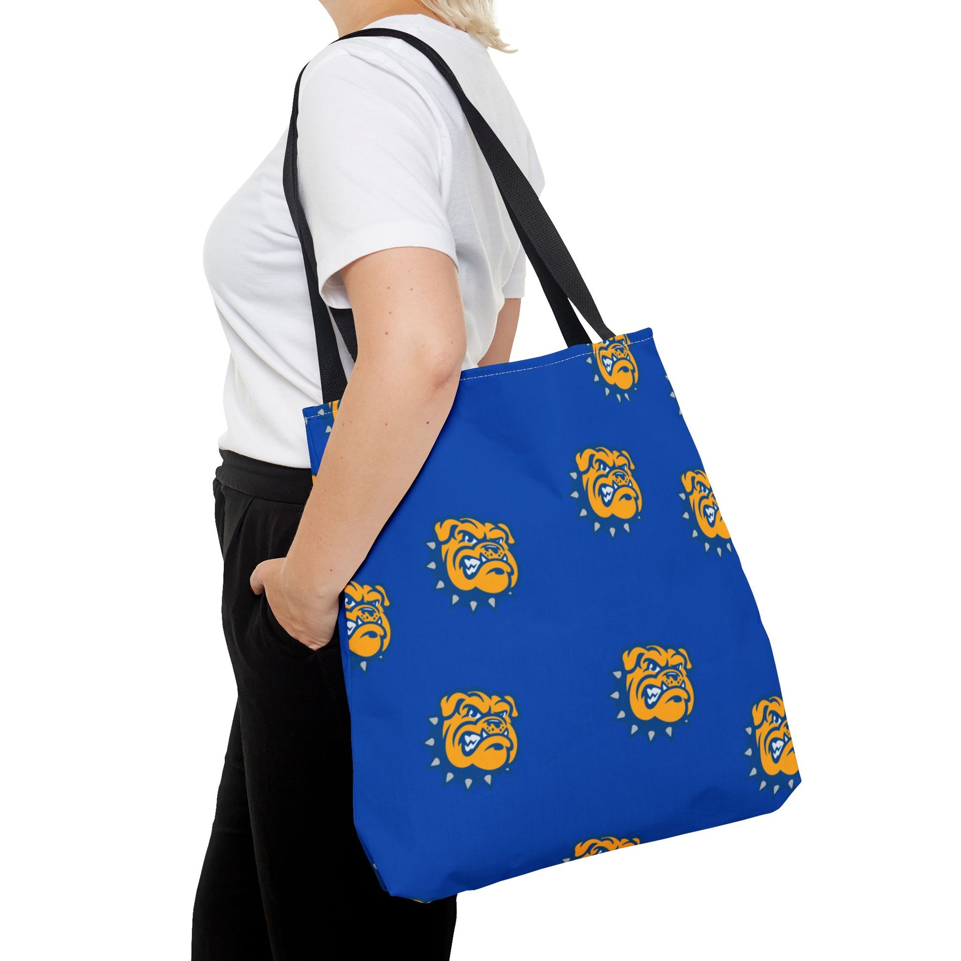 Bulldog Print Tote Bag